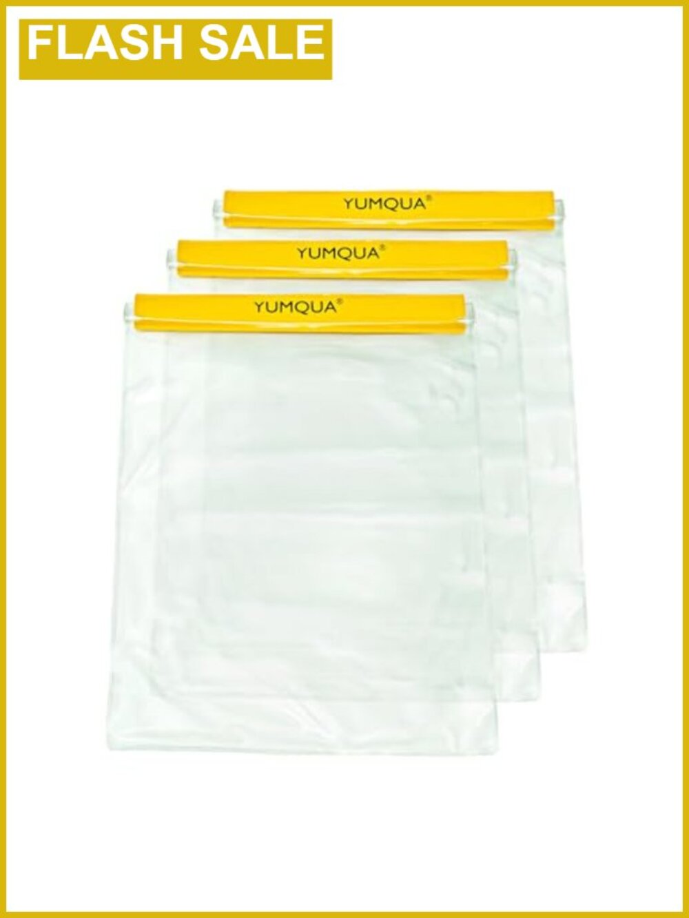 3PK Waterproof Pouch Clear Dry Bag Document Map Holder PVC Large